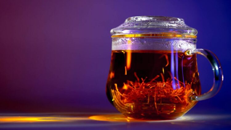 health benefits of saffron tea