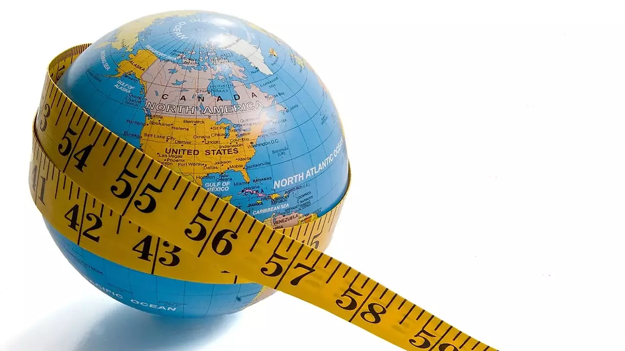 Globe highlighting obesity statistics across continents.