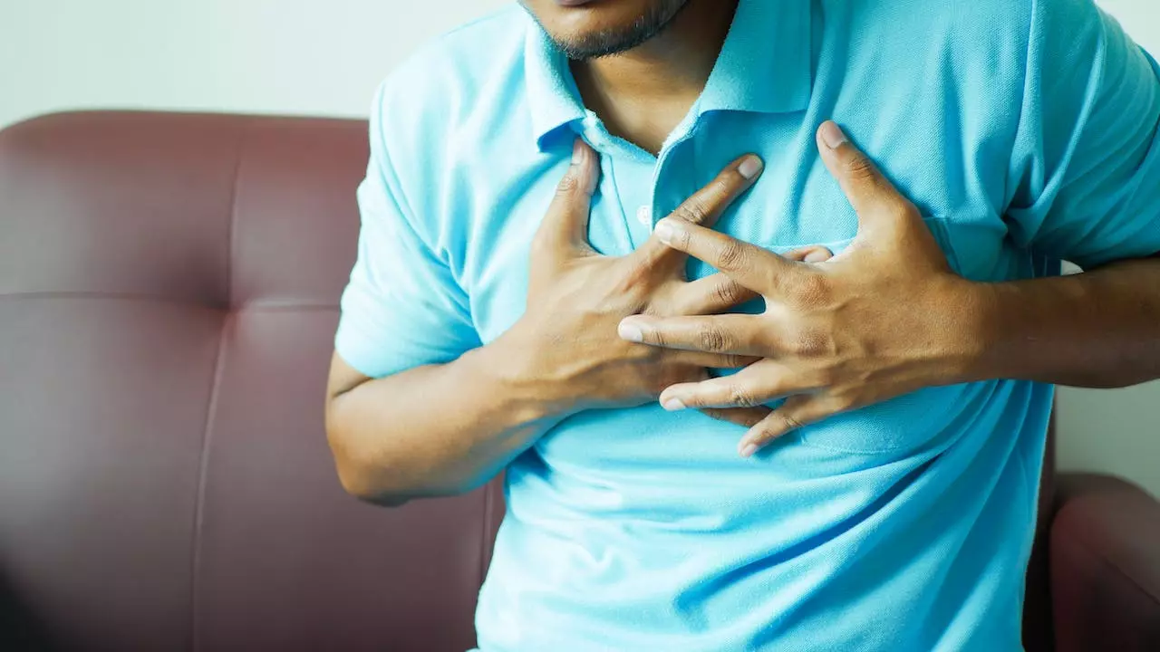 chest pain that comes and goes