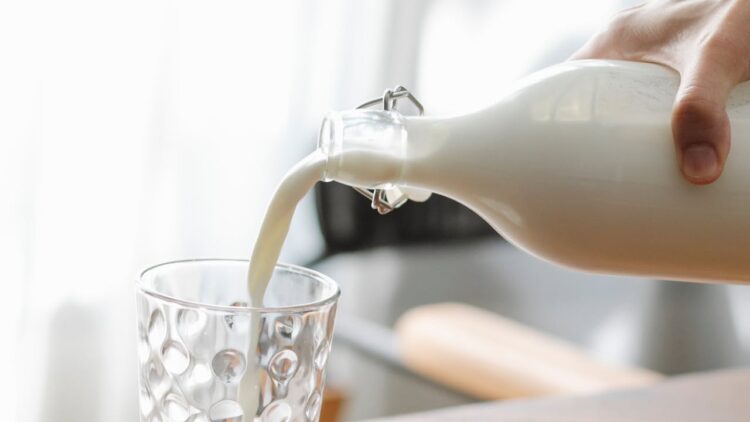 raw milk is good for dry skin